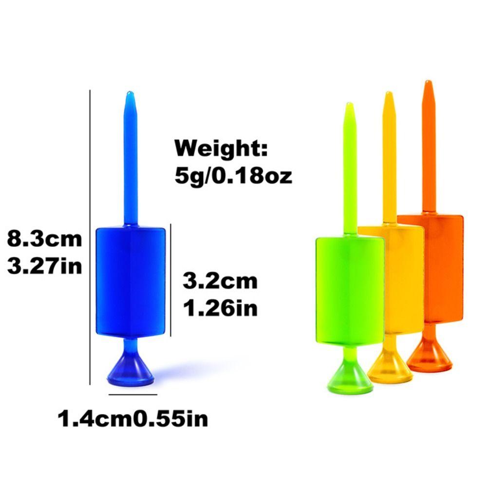 Enhance Distance Golf Ball Pegs Precise Swing Golf Ball Holder Plastic Ball Pegs  Golf Practice