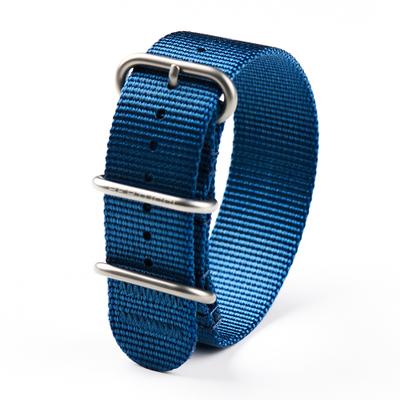 [BERTUCCI] BERTUCCI Type B Bracelet NATO en Nylon Robuste 22 mm Bleu Marine