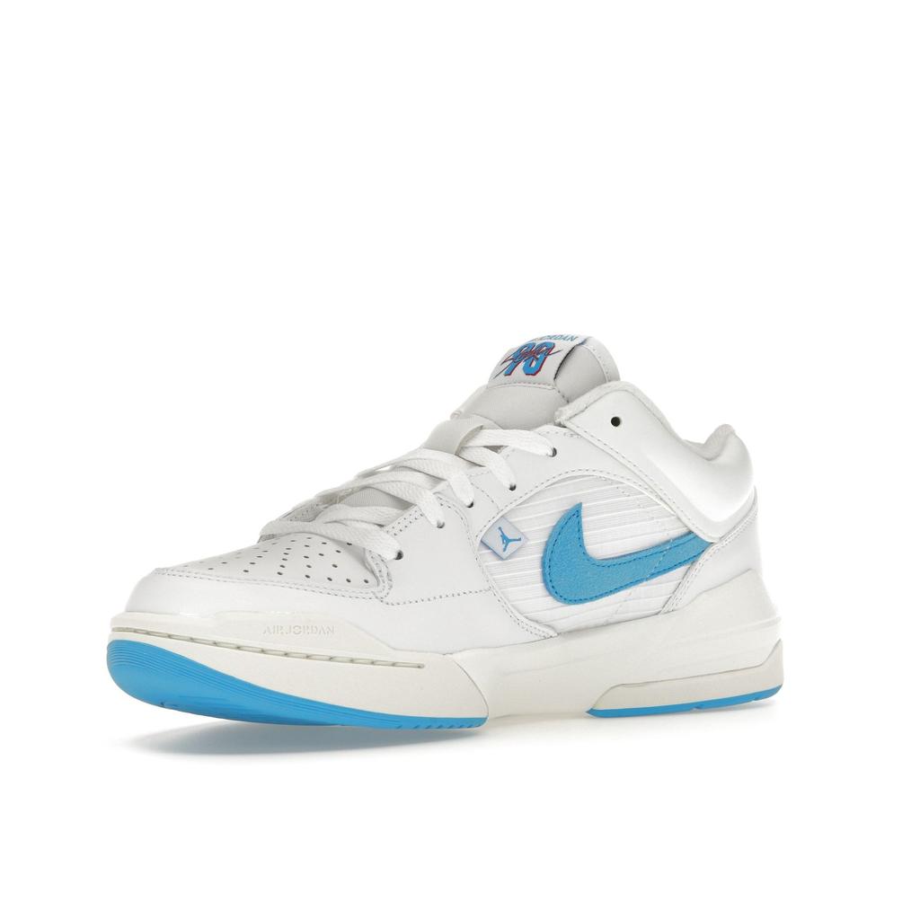 Air Jordan Jordan Stadium 90 Bílá Tmavě práškově modrá Dámské tenisky Plachetnicová Gym-Red FB2269-100