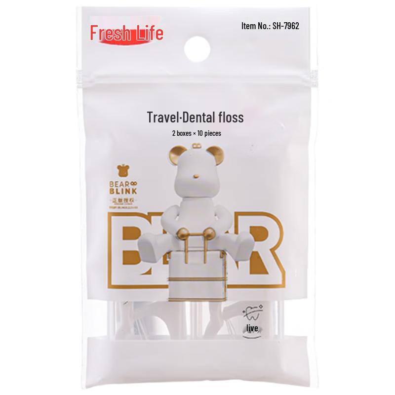 Fresh Life Travel Dental Floss Picks