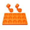 Cake Mold Ball Shaped Silicone Tray Set with 15 Molds