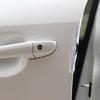 Car Door Edge Shielding Strips 4 Units Collision Avoidance Clear Protectors