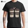 Cute Take It Away Coffee Designs Classic Tshirt White Tshirt Tee T Shirts Digital Printing Harajuku Streetwear New Popular Tee