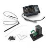 Electric Box Guitar Pickup 5 Bands Equalizer System Tuner Piezo LCD Screen