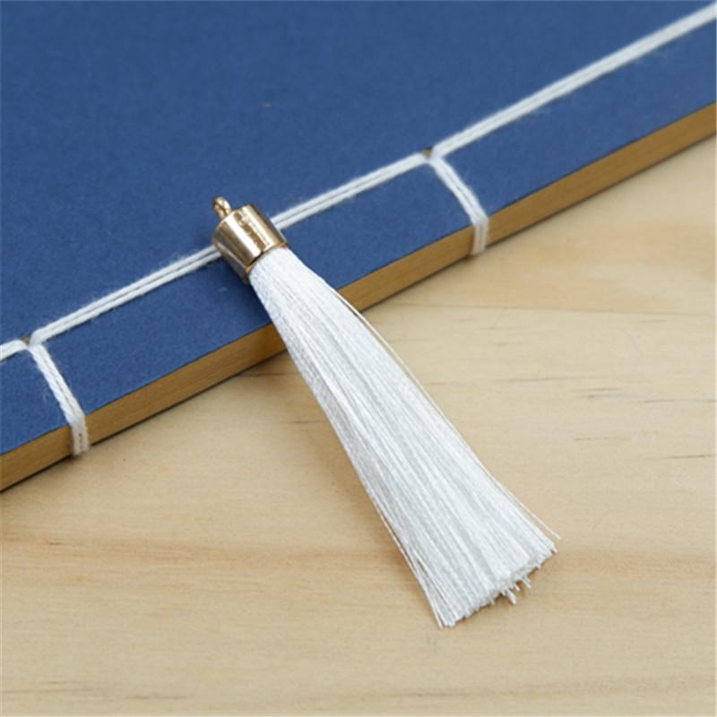 6Cm Small Metal Weight Cap Tassel Suizi Simple Bookmark Fan Decorative Suizi Handmade Tassel