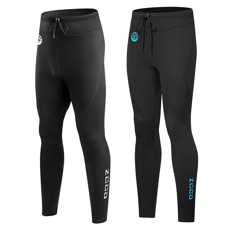 1.5mm Thick Neoprene Wetsuit Pants Snorkeling Diving Surfing Sailing Cold Water Swimming Unisex