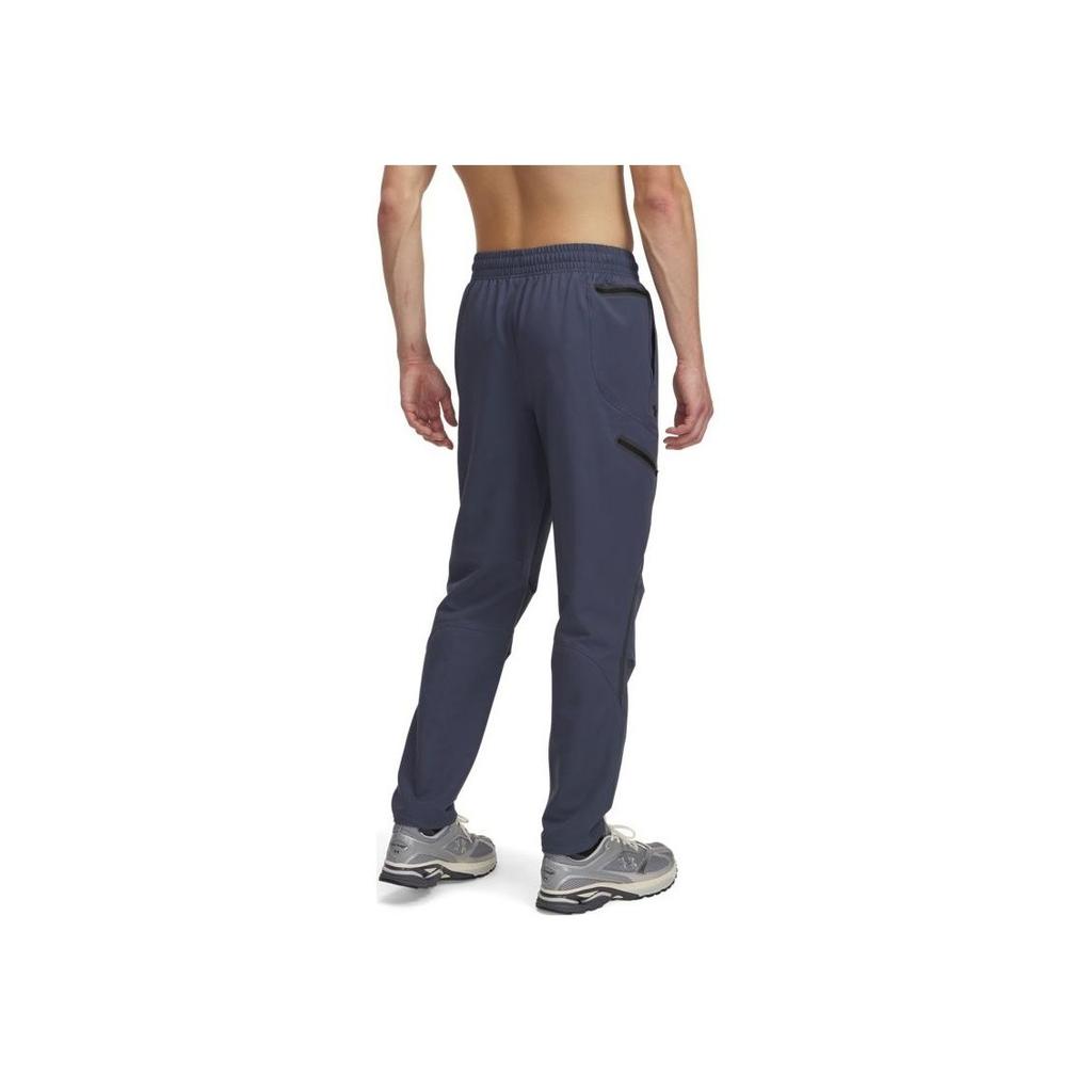 Under Armour Unstoppable Series Fashion Comfortable Versatile Knit Sports Pants Men bottoms Storm-Gray 1390256-044