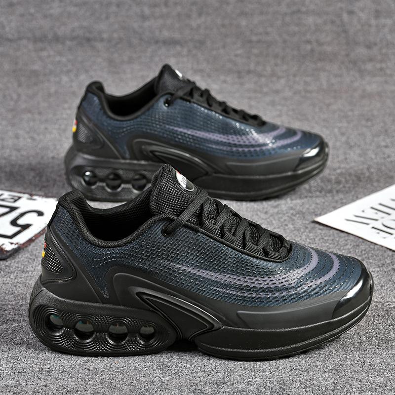 Men Women PU Air Cushion Cushioning Running Shoes Rear Heel TPU Wrapped Marathon Athletic Mens Trainers Unisex Shoes Sneakers