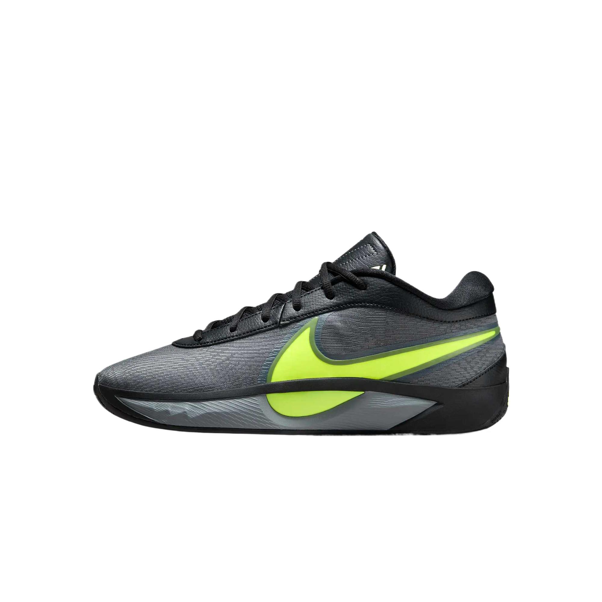 

Nike Кроссовки мужские Giannis Freak 6 Naija черные Volt Cool-Grey FJ7792-001 42.5