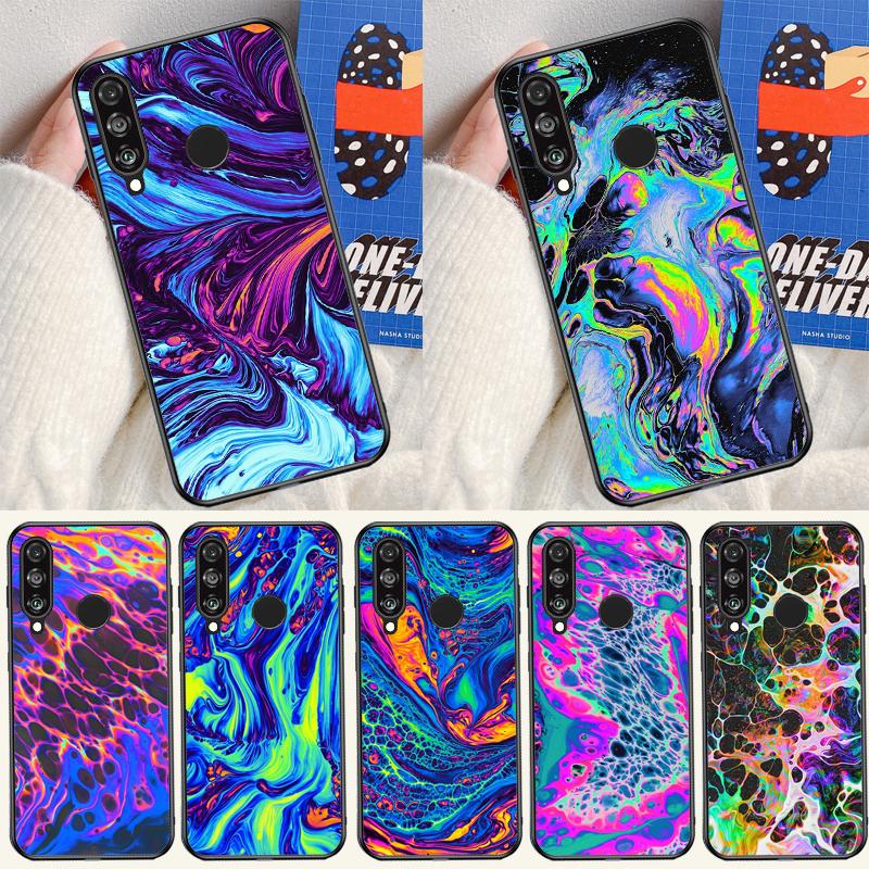 Psychedelic trippy abstract art For Huawei Nova 12s 12i 11i 8i 9 10 SE Y91 Y90 Y60 Y70 Y72 Y61 P20 P40 P30 Lite P60 Pro Case
