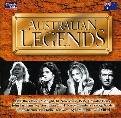 CD AUSTRALIAN LEGENDS - Australian Legends 724387452428 EMI 2004 Australia Rock Used