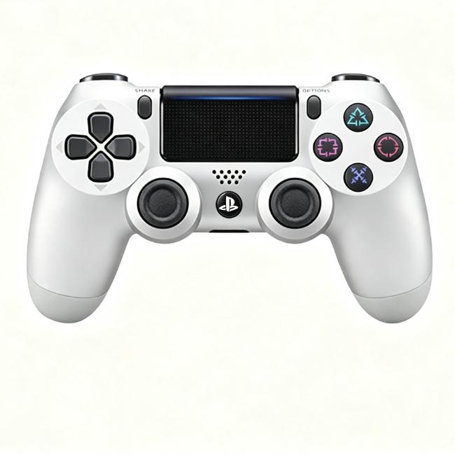 Controlador de Juego Inalámbrico para PS4, Gamepad Ergonómico para Gaming con Doble Joystick Analógico, Retroalimentación de Vibración y Controles Responsivos
