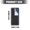 Shockproof Back Case Drop Resistant Heavy Duty Plastic Cover Easy Snap Installation Phone Accessories for A12