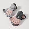 Men and Women's Winter Ski Gloves Original Standard Plus Velvet Thick Warm Waterproof Cold Winter Motorcycle Riding Electric Bike