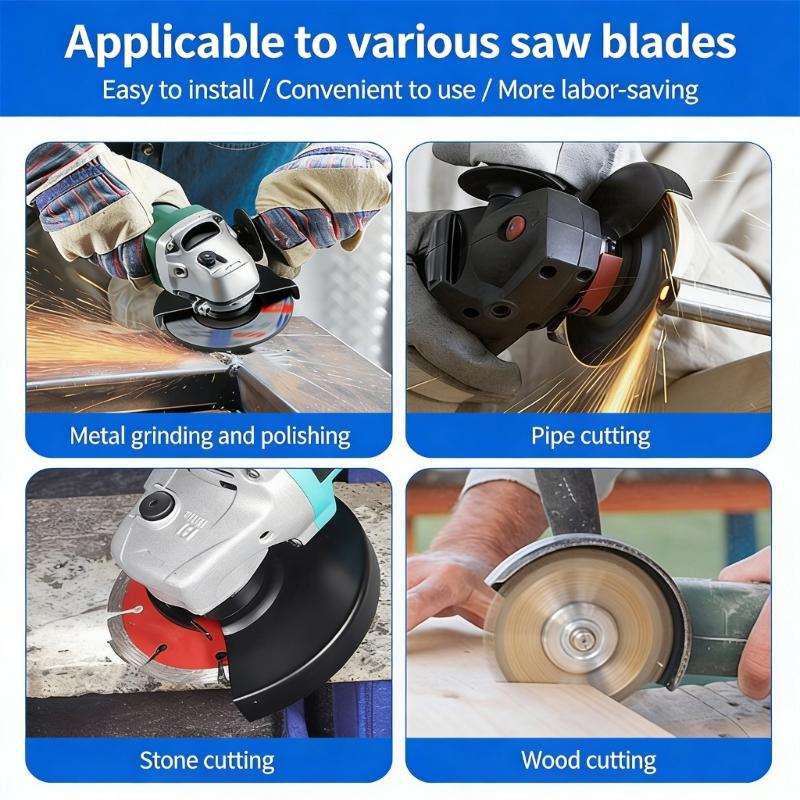 Grinder Disc Wheel Protective Cover Wheel Safety Guard Grinding Disc Dust Protective Cover Easy to Installation