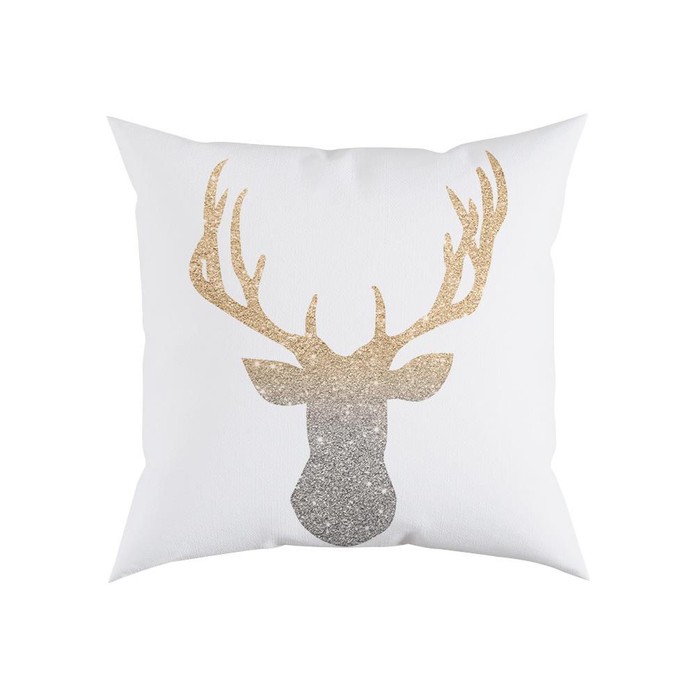 New Product Pillow Ins Nordic Style Double-sided Solid Color Plush Pillow Cover Sofa Cushion Cover