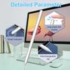 ID730 Oem Factory Active Tactil Pencil White Special Plastic Soft Tip Smart Stylus Pen for Ipad Apple Pencil Wireless Charging