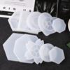 Transparent Craft Handmade Silicone Molds Epoxy Teacup Mat Mold Crystal Glue Dropping Tool
