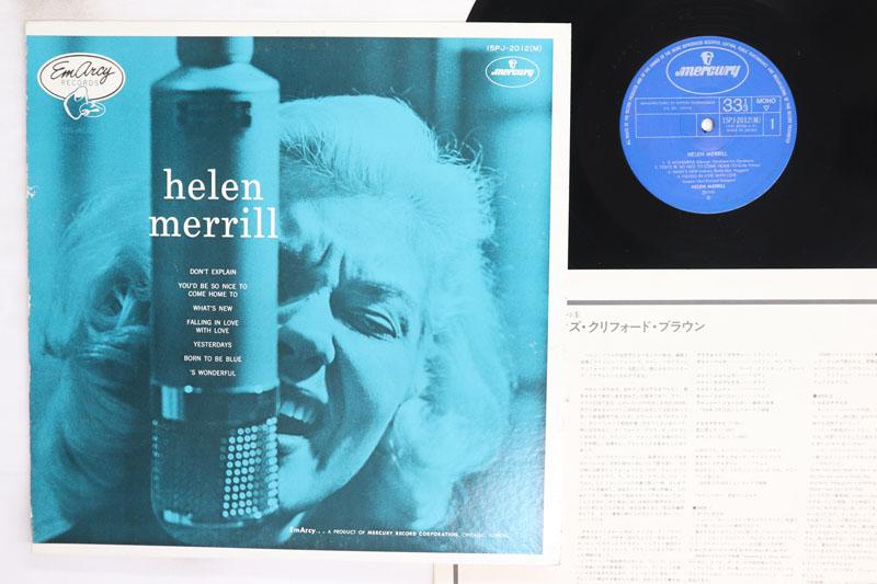 

LP Record HELEN MERRILL Helen Merrill 15PJ2012M MERCURY 1977 Japan Jazz Used