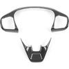 For Bronco ABS Carbon Fiber Interior Steering Wheel Trim For Ford Bronco Sport