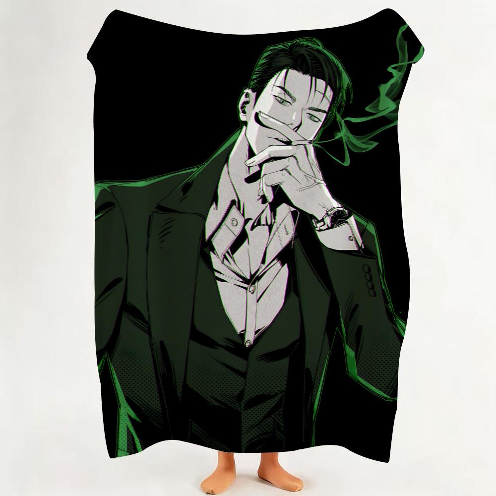 

Comic U UndertheG GreenL Light Throw Flannel Throw Blanket Suitable for Sofa Living Room Bedroom 75cmx90cm