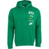 Club Fleece Logo Print Drawstring Hoodie Men Hoodies Green FN2634-365