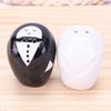 Cartoon Wedding Couples Salt Jars Cute Ceramic Seasoning Jars  Party Event