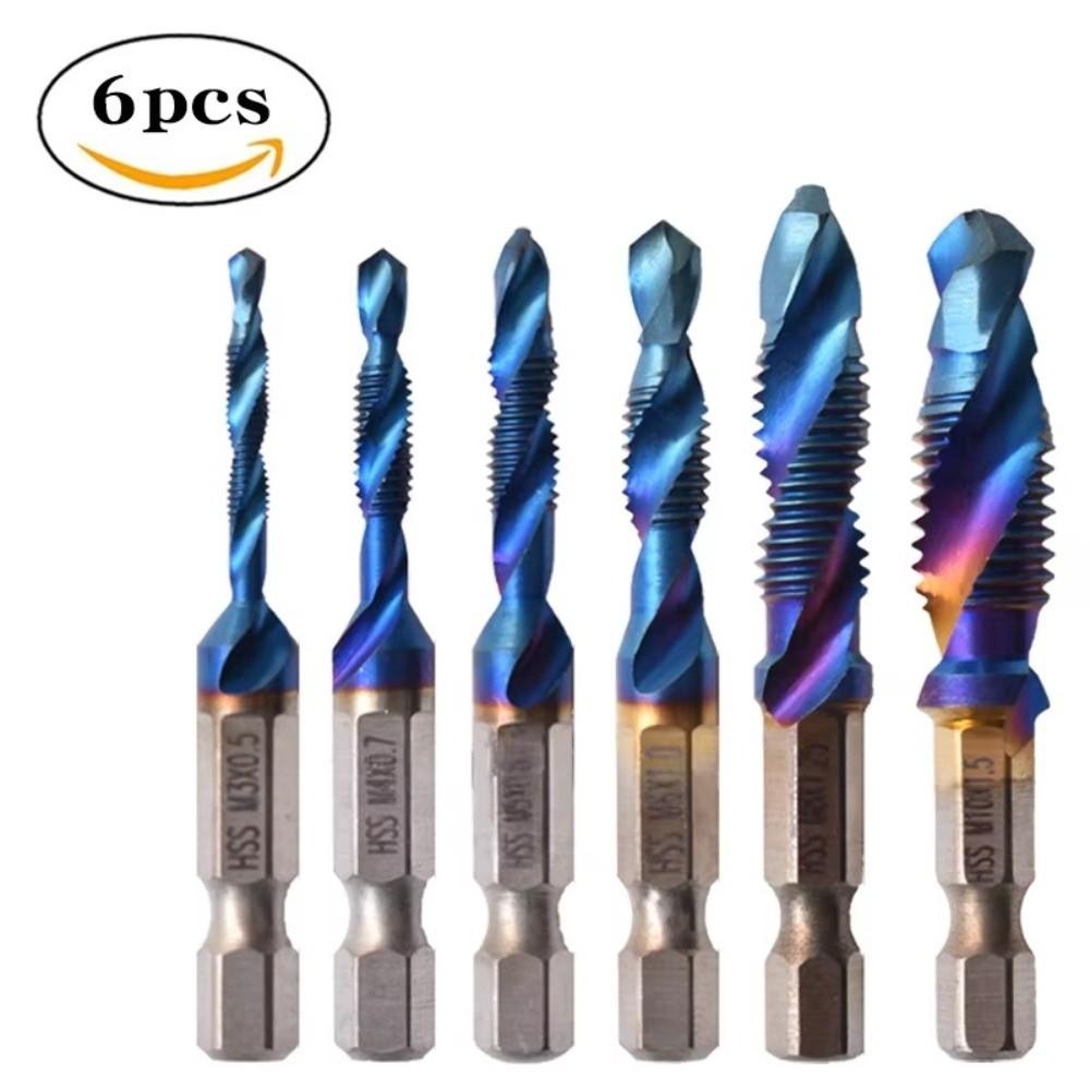 Multi-Purpose Screw Tap Drill Bits High Speed Steel Metric Tap Drill Bits for Thread Cutting