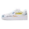 Disney X Li Ning Donald Duck Valentines Day Series Low-Top Skate Shoes Women Sneakers White AGCS146-4