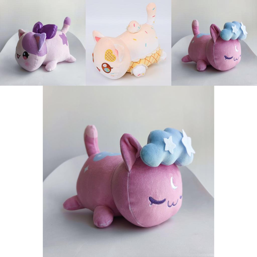 Cute Aphmau Cat Plush Toy Soft And Luminous Stuffed Pillow For Fans Collectors And Kids
