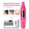6 In 1 Electric Nail Drills Kit Remove Polisher Manicure Portable Nail File Nail Drill Equipment  Pen Tools Machine