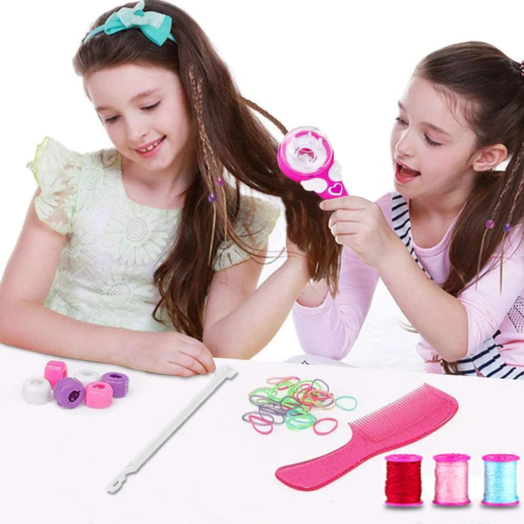 Automatic Hair Braid Kits Electric Children Diy Braiding Hairstyle Twist Machine Hair Styling Tools Makeup Toys For Girls
