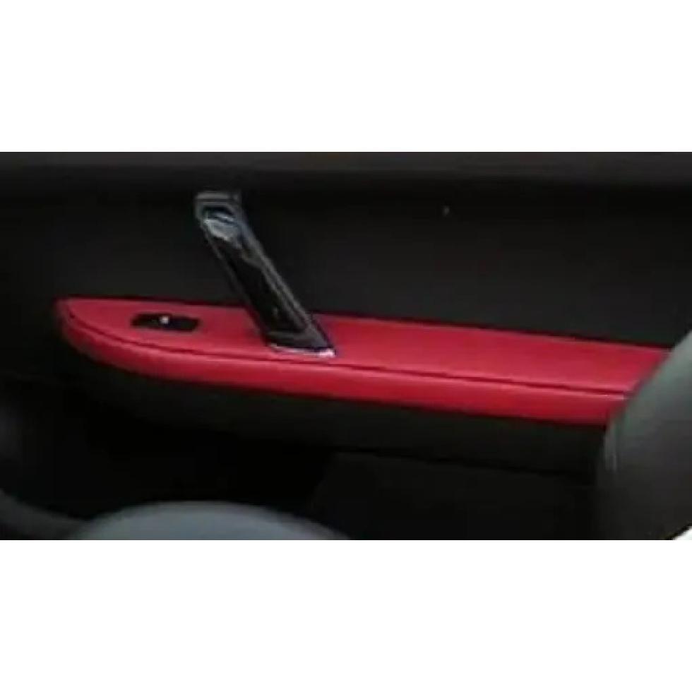 For Peugeot 307cc 2004 2005 2006 2007 2008 Microfiber Leather Car Door Armrest Panel Protective Cover car accessories interior