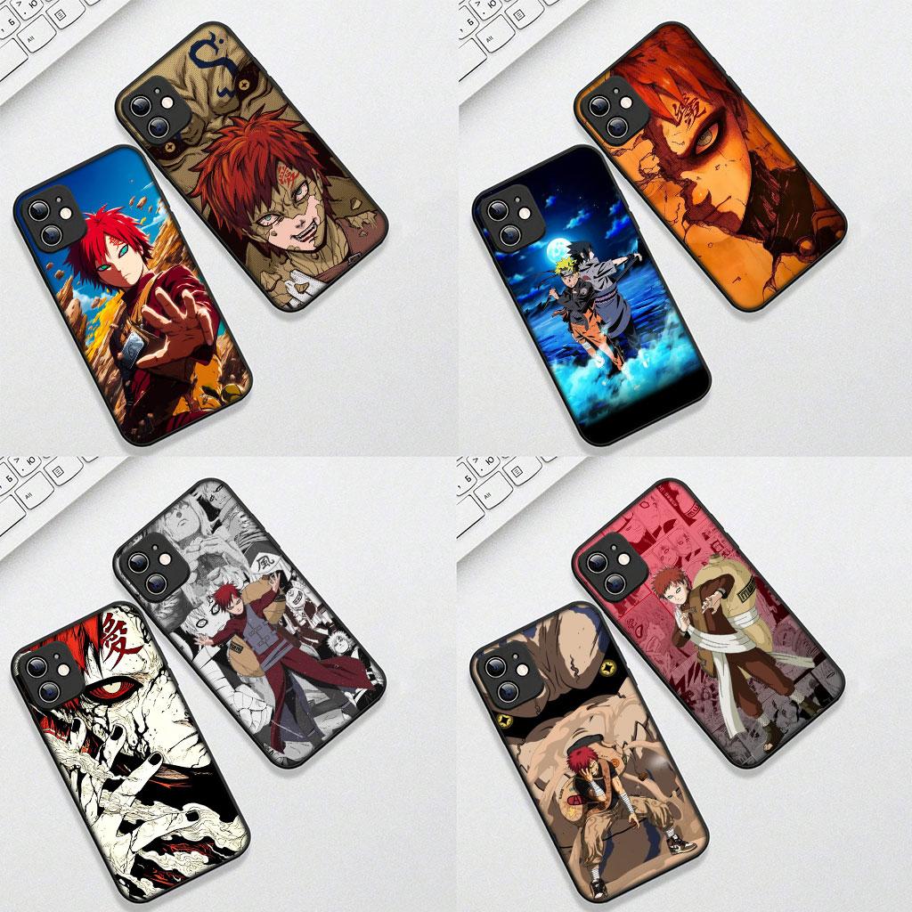 Phone Cover for Apple iPhone 13 12 Mini XS 11 Pro Max 7 8 Plus XR SE 2022 2020 SE3 Case Gaara Narutos Uchiha Sasuke Casing