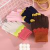 Women's Knitted Gloves Winter Touchable Gloves Warm and Cold Resistant Knitted Gloves