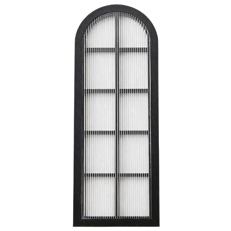 Plastic Miniature Doll House Window Frame For Creative Doll Accessories Photo Props