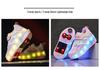 Girls' Princess Luminous Roller Shoes with Retractable Wheels and Brake