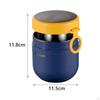 Soup Container Food Airtight Insulated 800ml with Spoon Lunch Pot Yogurt Cup