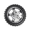 Dirt Bike Rear Wheel Rubber Metal 2.5?10 with Disc Sprocket Bearing Rim Tire Assembly for Mini Pit