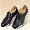 Fashion New Men's shoes Comfortable leather handmade shoes Non-slip party dress men's shoes Zapatos Hombre a28