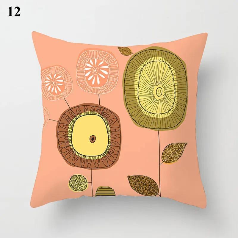 Dandelion Print Pattern Pillowcase Car Ornaments Living Room Office Home Pillowcase