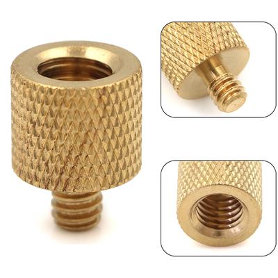 1Pc Stativ Kamera Gewinde Schraube Adapter 3/8 Zu 1/4 Weiblich Männlich Konverter Messing