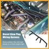 Glow Plug Wiring Harness with 2 Wires 028971766 for Volkswagen Beetle 98-03 for VW Golf Jetta for VW Passat 1996-1997 L4 1.9L Diesel 2 Male Terminal