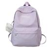 Schoolbag Japanese women ins solid color light casual simple fashion versatile schoolbag junior high school high school student backpack