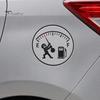 Lustiger Tankdeckel-Aufkleber Lustiger Auto-Tank-Aufkleber, Witziges Deckel-Dekal, Stylischer Selbstklebender Leere-Anzeige-Aufkleber für die meisten Autos, LKWs, SUVs