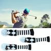 3Pcs Polyester Wool Knitting   Putter Head Cover Wooden   Headcovers Accessory