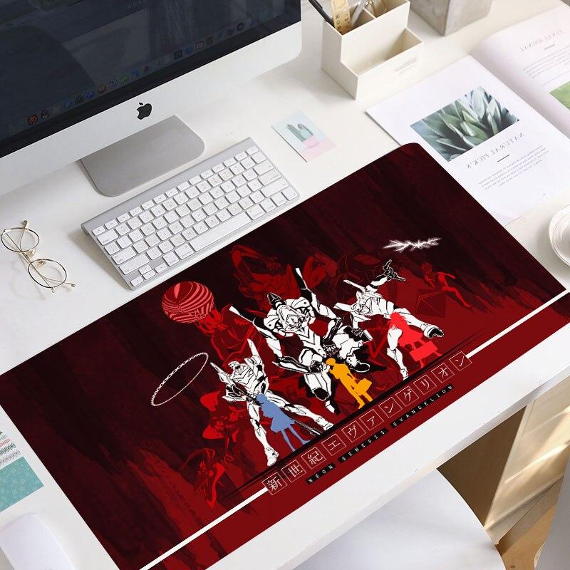 Mouse Pad Evangelion Logo Computer Laptop Anime Keyboard Mouse Mat Large Mouse Pad Gamer Mouse Pad Keyboard Laptop Mouse Pad Mat