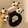 Cute Panda Hair Bands Women Face Wash Special Non-slip Headband Cartoon Plush Wide Edge Headband Girls Hair Accessories