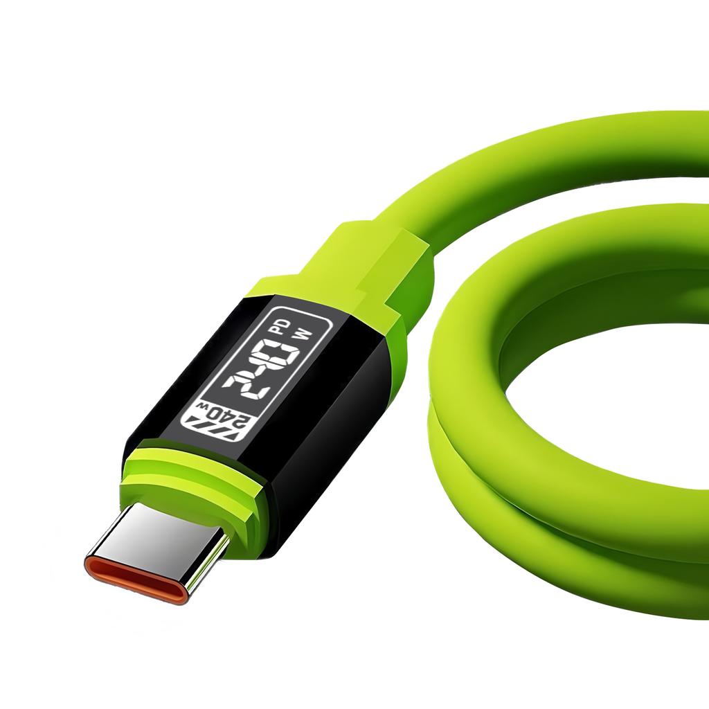 240W Fast Charging Cable for iPhone15 16 17 Android USB Type C Charger Cable Multiple USB Charging Wire Line USB-Type-c Cable