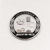 45mm 56mm 65mm 3D Metal Logo Apple Tree AMG Emblem Car Rear Side C Pillar Badge for Mercedes Benz A C E GLA GLC GLE GLS Sticker AT1